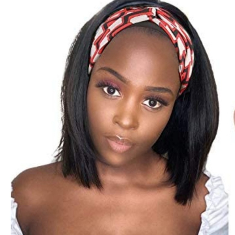 10" Headband Synthetic wig